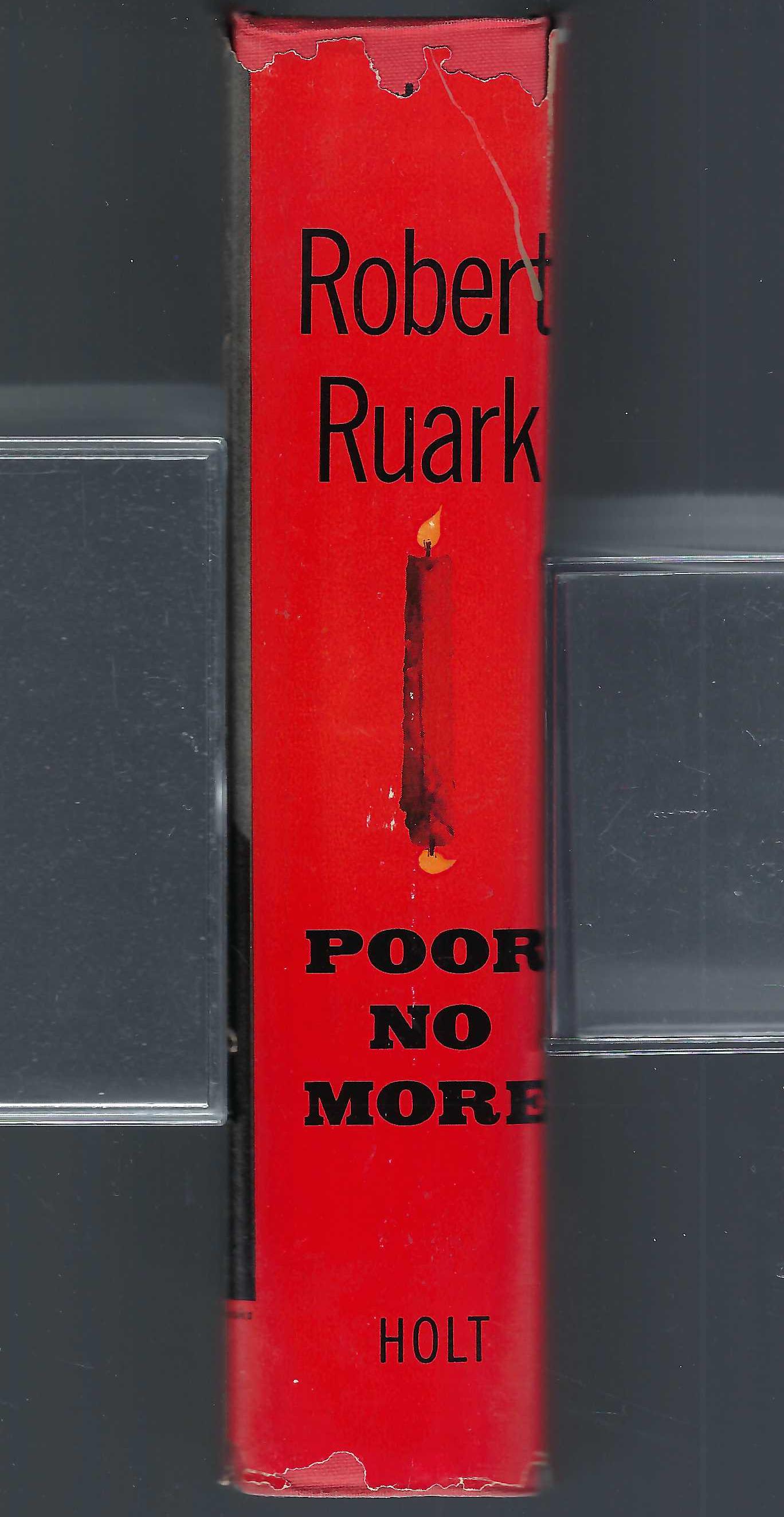 Poor No More by Robert Ruark spine