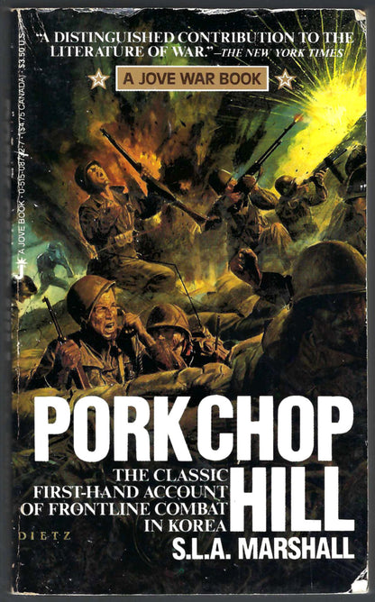Porkchop Hill by S.L.A. Marshall front cover