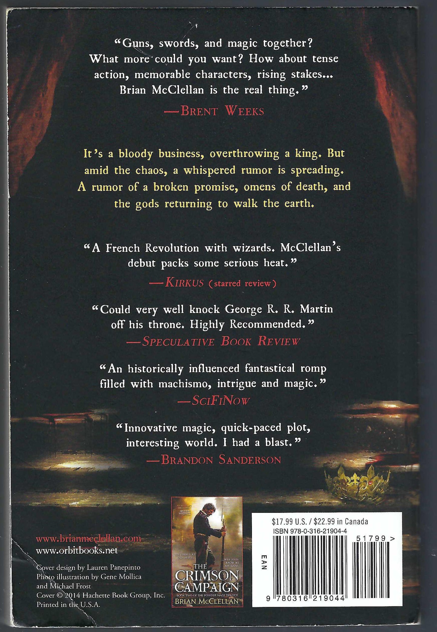 Promise of Blood back cover