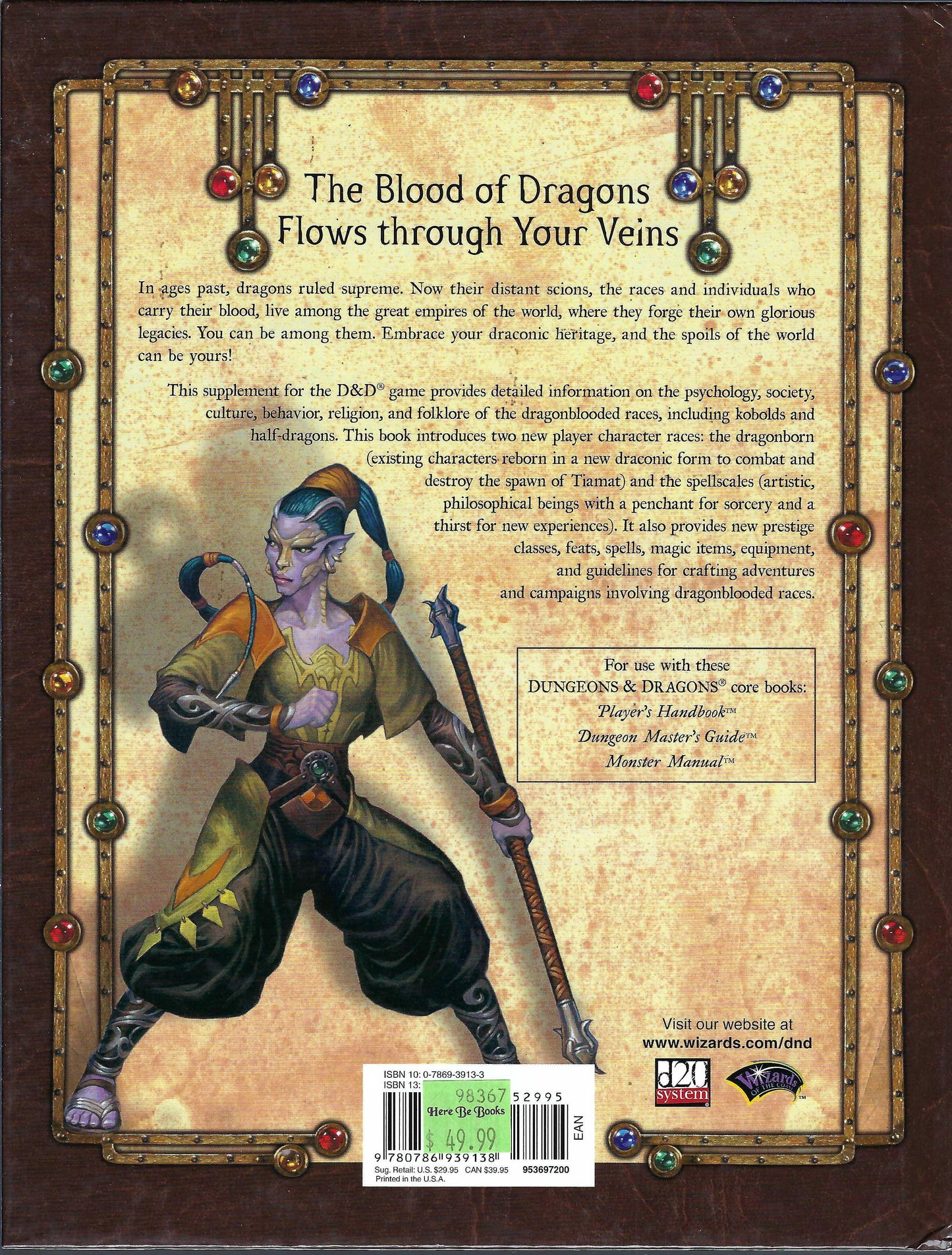 Races of the Dragon  (Dungeons & Dragons 3.5)
