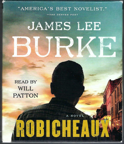 Robicheaux Audio Book by James Lee Burke front of box