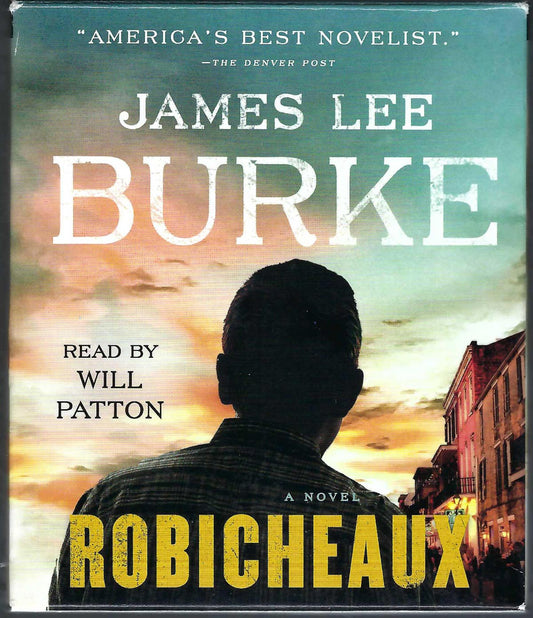 Robicheaux Audio Book by James Lee Burke front of box