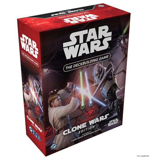 Star Wars the Deck Building Game: Clone Wars box