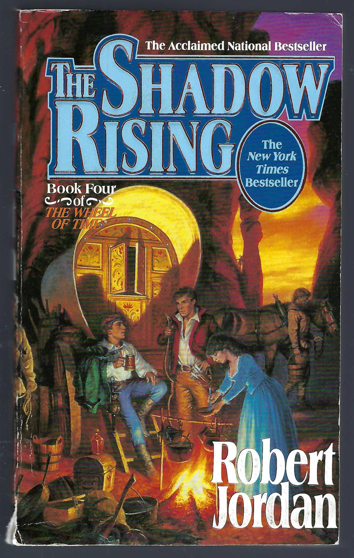 The Shadow Rising (Wheel of Time #4) by Robert Jordan front cover