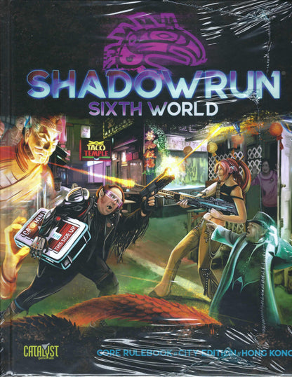 Front cover of Shadowrun Sixth World City Edition Hong Kong