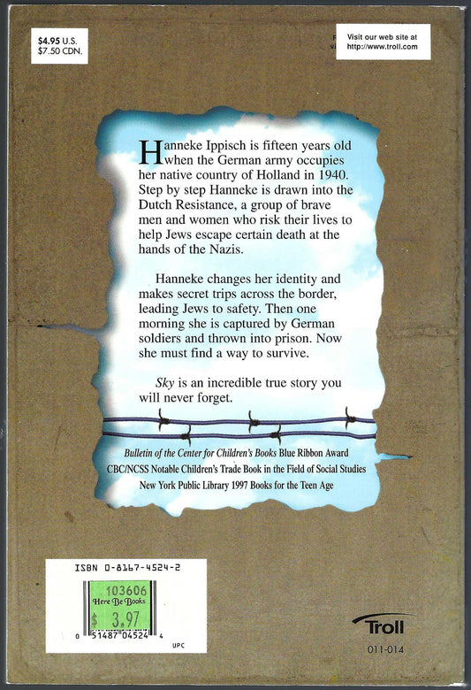 Sky by Hanneke Ippisch back cover
