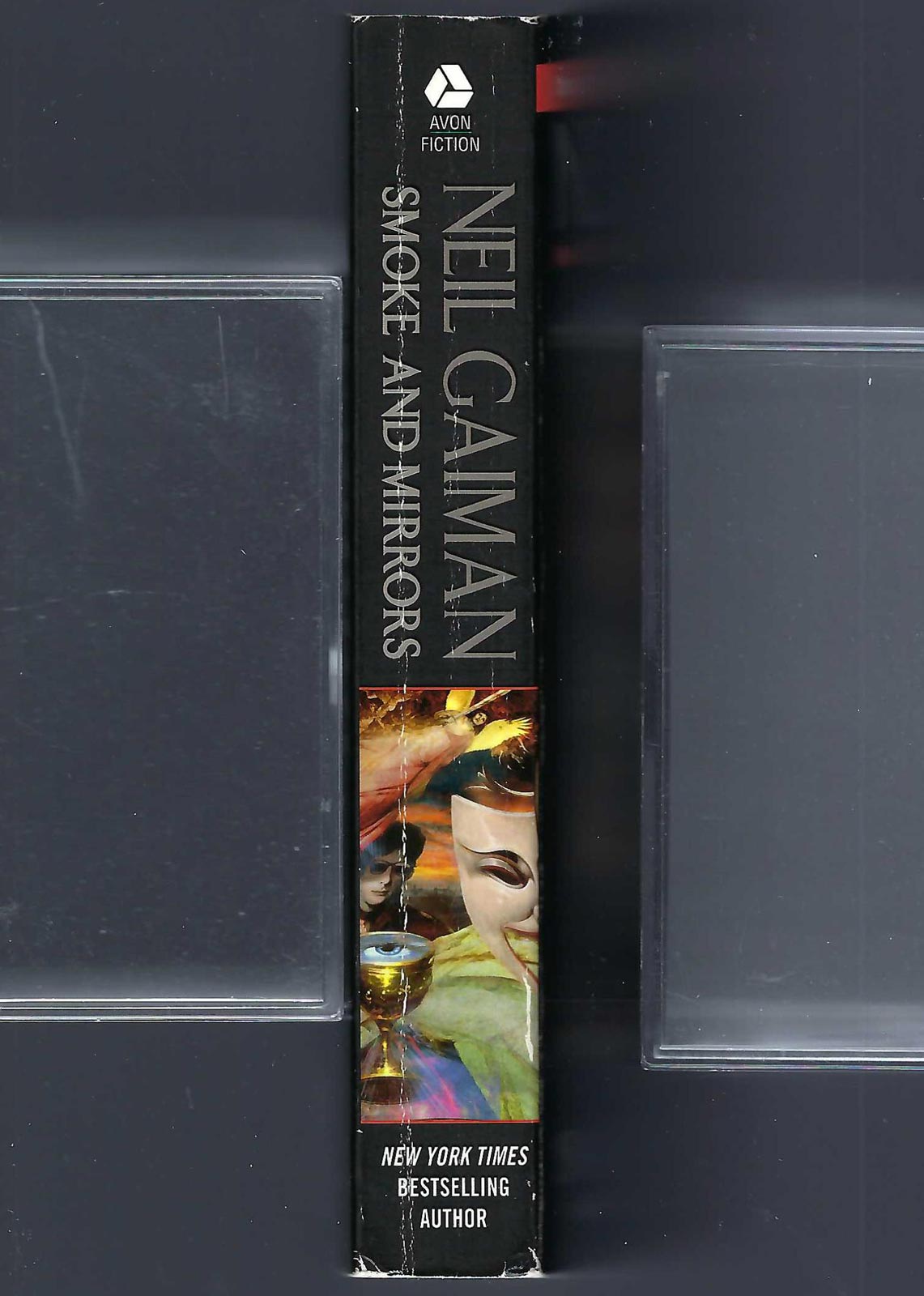 Smoke and Mirrors by Neil Gaiman spine