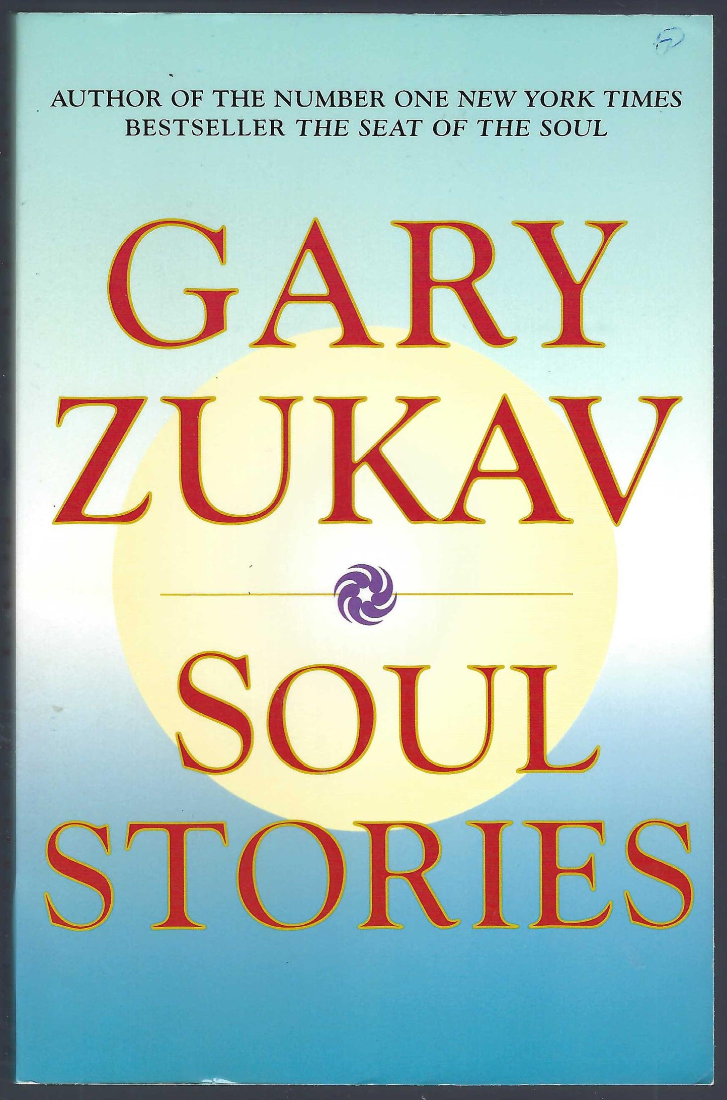 Soul Stories bu Gary Zukav front cover