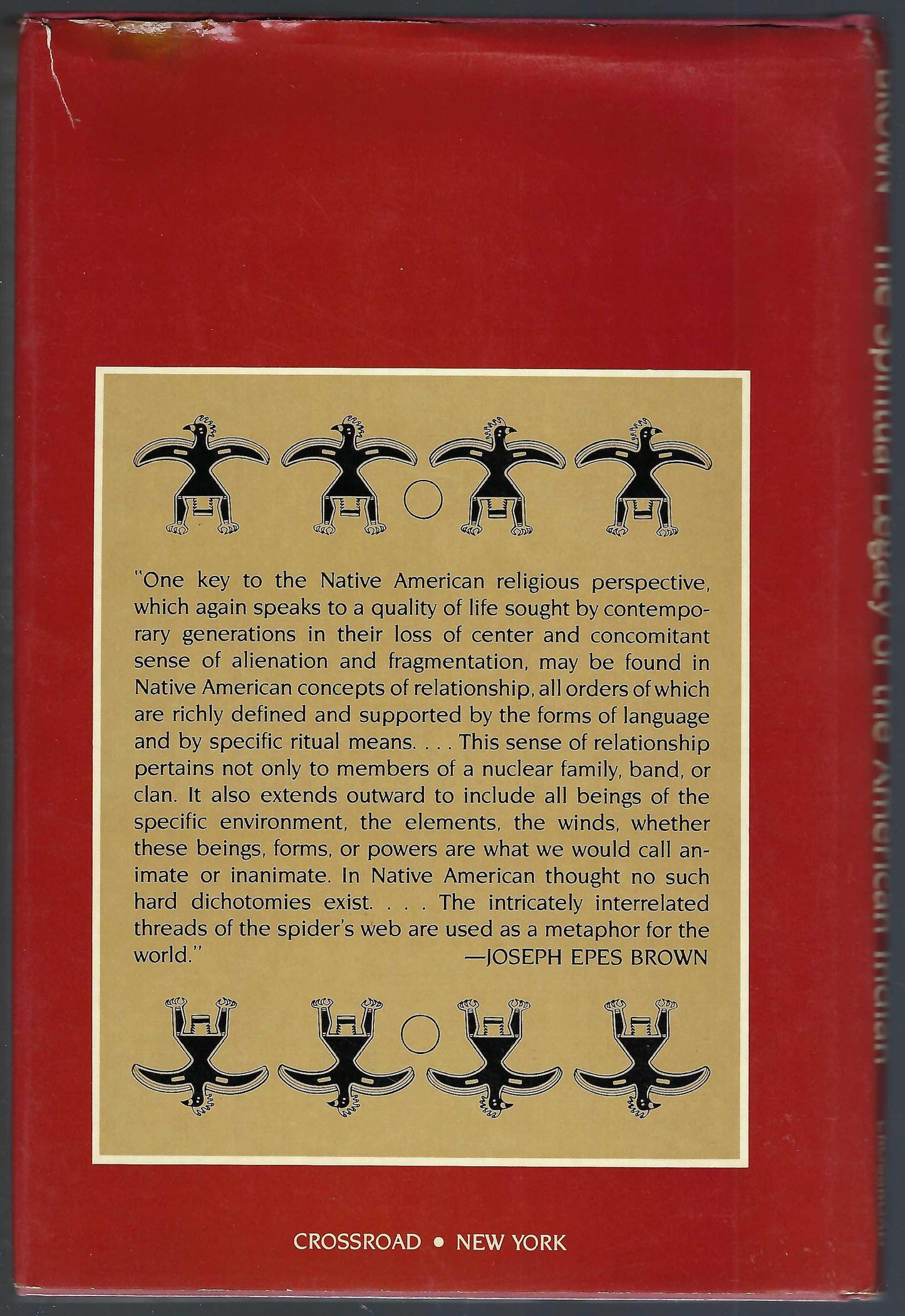 Spiritual Legacy of the American Indian back cover
