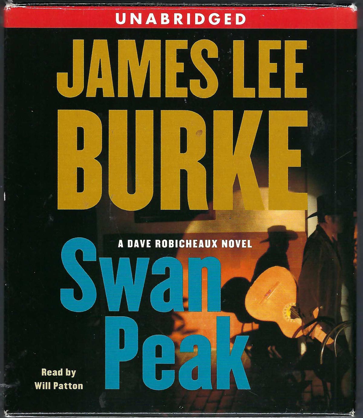 Swan Peak Audio Book by James Lee Burke front of box