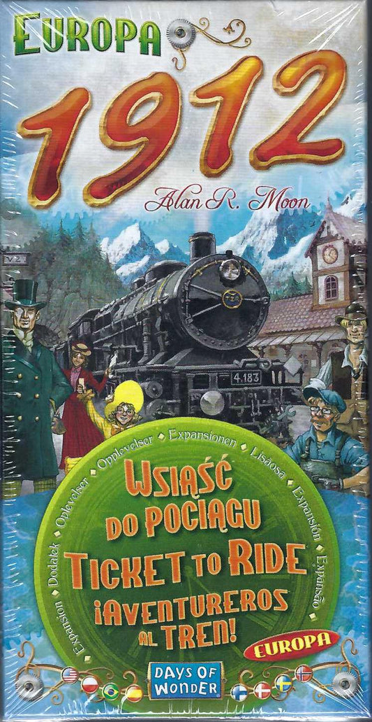 Ticket to Ride: Europa 1912 front of box