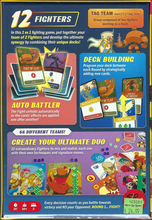 Tag Team back of box