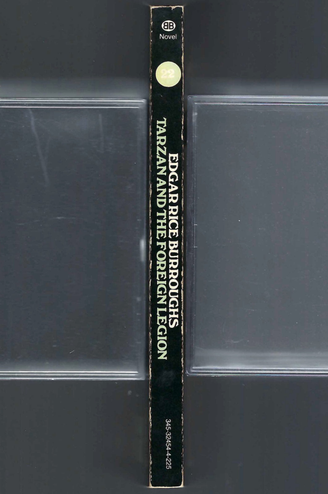 Tarzan and the Foreign Legion by Edgar Rice Burroughs spine