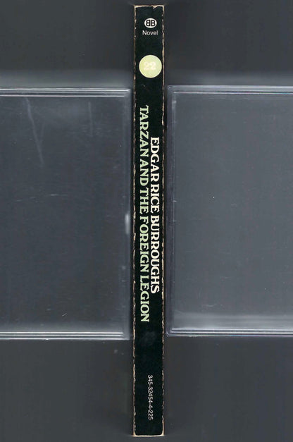 Tarzan and the Foreign Legion by Edgar Rice Burroughs spine