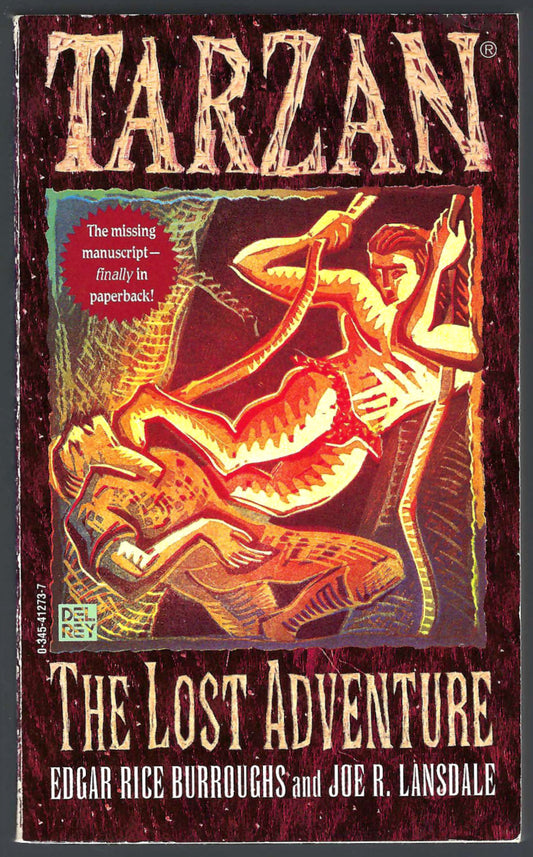 Tarzan: The Lost Adventure by Edgar Rice Burroughs and Joe Lansdale front cover
