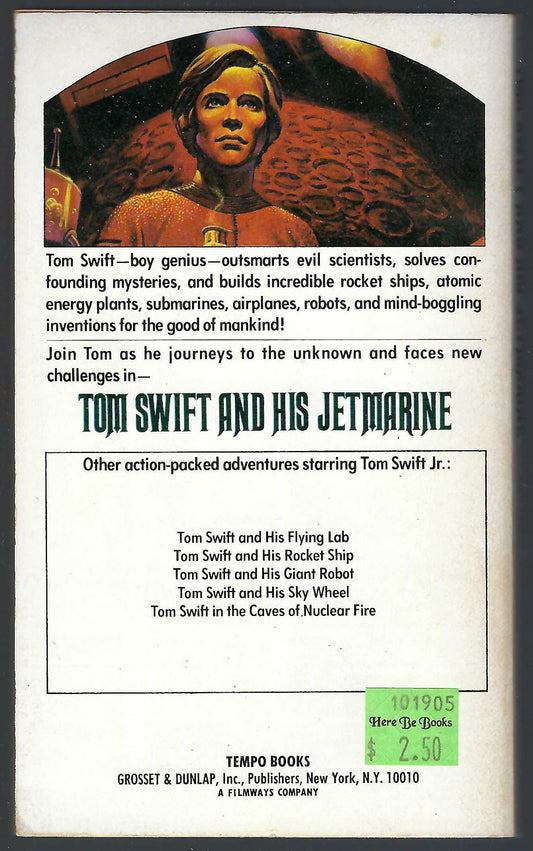 Tom Swift and His Jetmarine (The New Tom Swift Jr. #2)