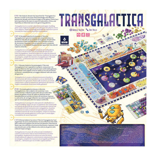 Transgalactica back of box