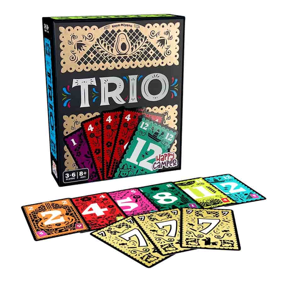 Trio box and sample cards