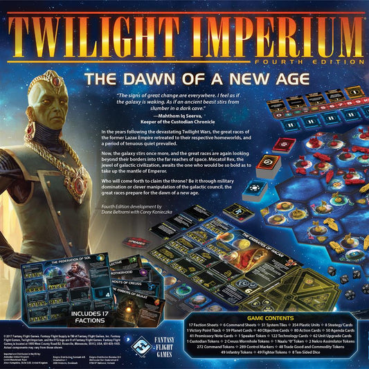 Twilight Imperium 4th edition back of box text