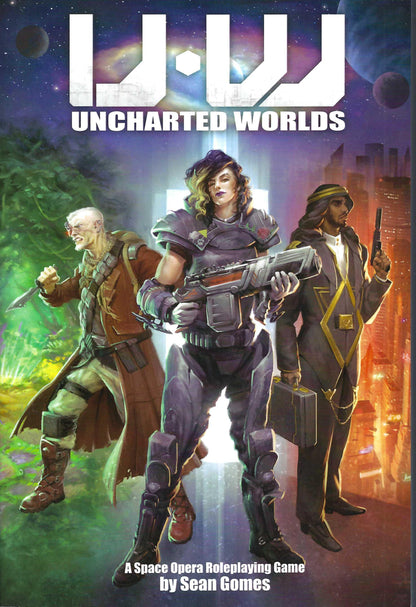 Uncharted Worlds by Sean Gomes front cover