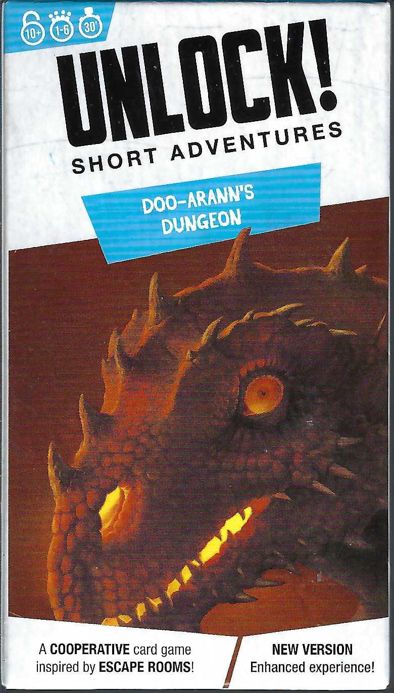 Doo-Arann's Dungeon Unlock! Short Adventures front of package