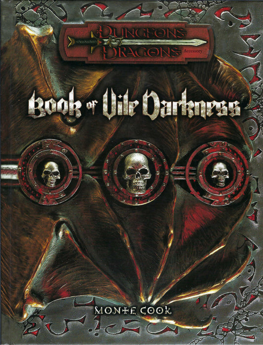 Book of Vile Darkness front cover