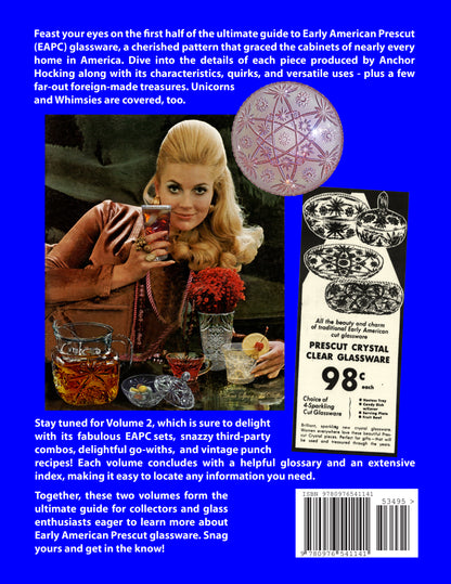Early American Prescut Glass Volume 1  back cover