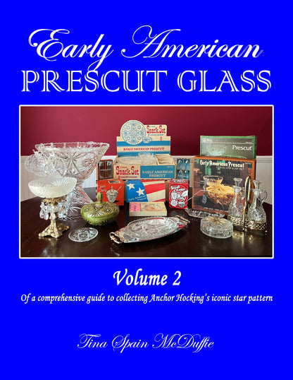 Early American Prescut Glass Volume 2 front cover