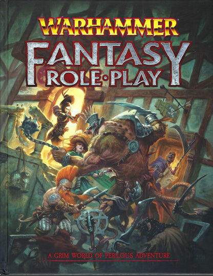 Warhammer Fantasy Roleplay 4th edition front cover