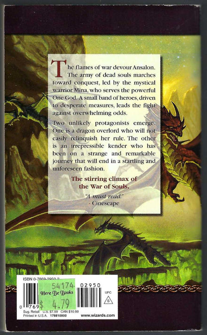 Dragons of a Vanished Moon back cover