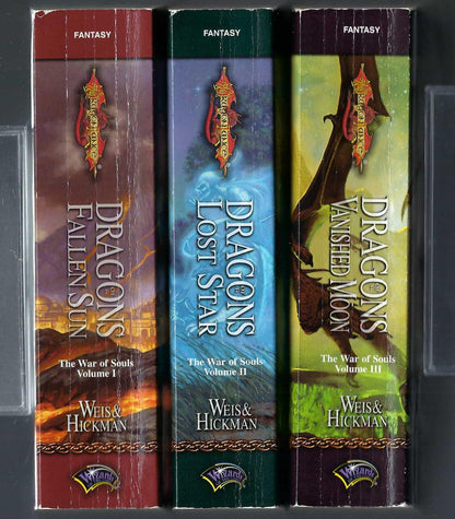 War of Souls series spines