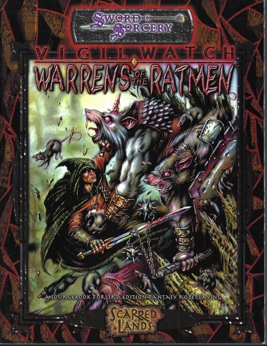 Warrens of the Ratmen front cover of supplement