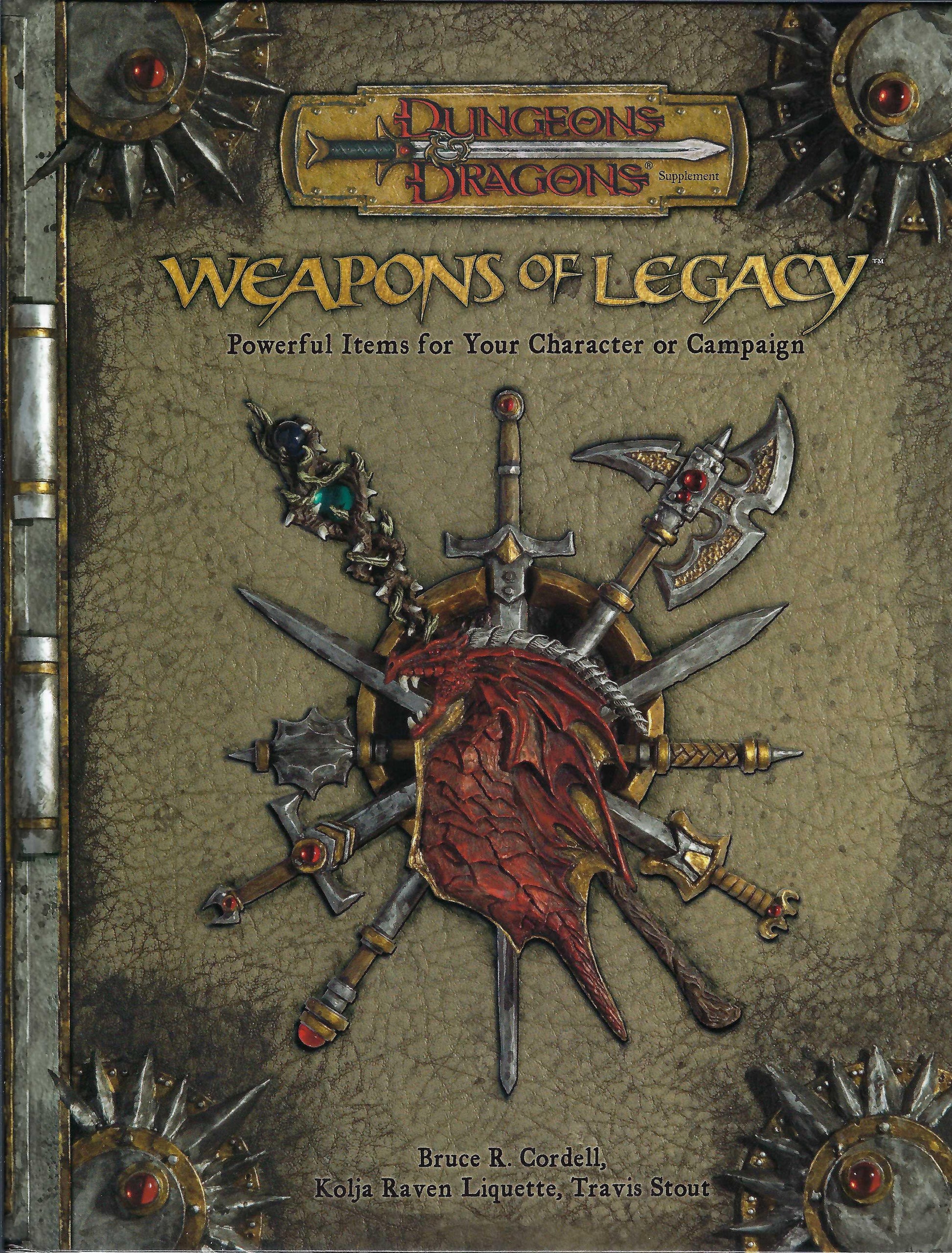 Weapons of Legacy front cover