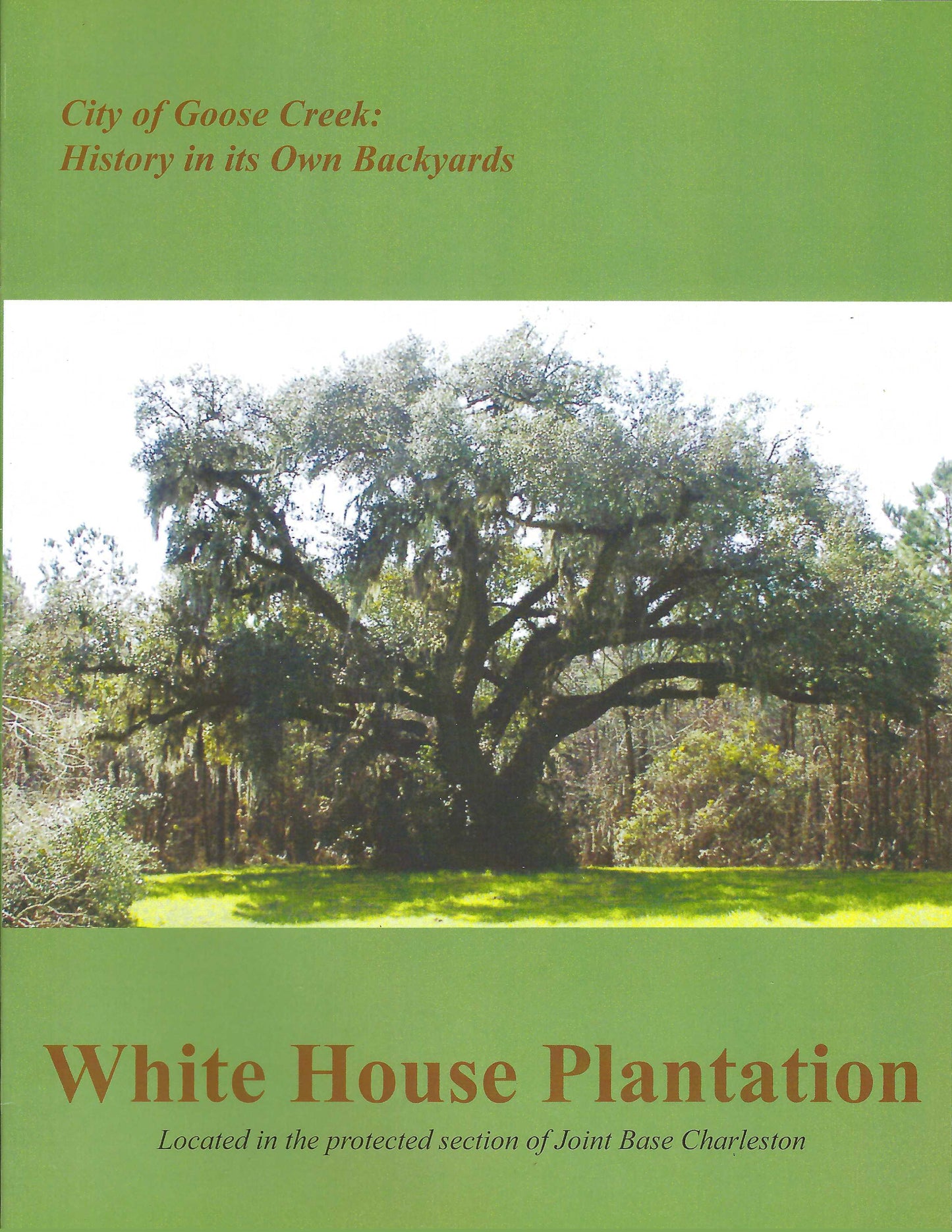 White House Plantation by Michael J. Heitzler front cover