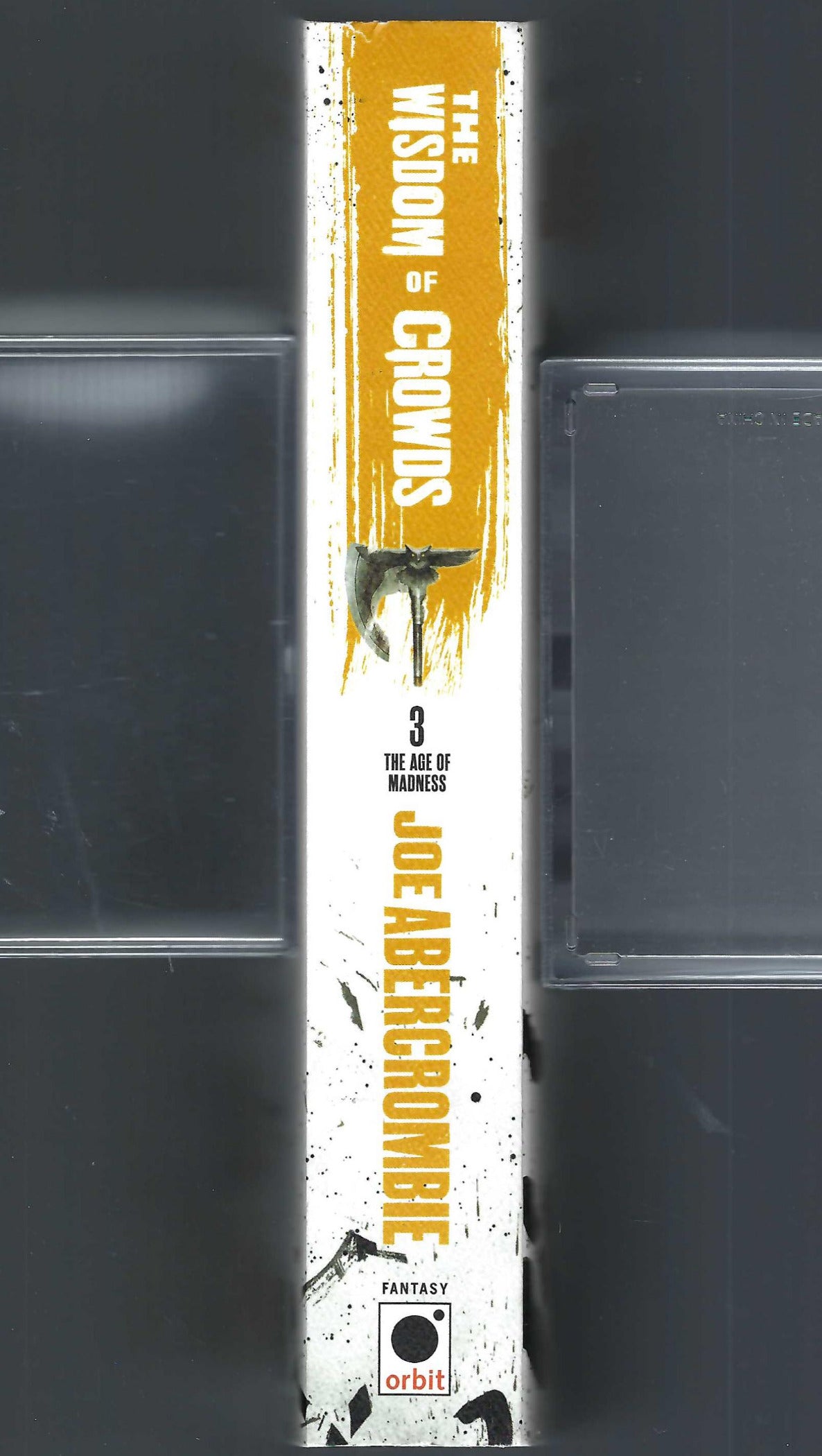 The Wisdom of Crowds by Joe Abercrombie spine