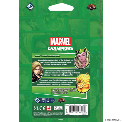 Marvel Champions: Trickster Takeover scenario pack back