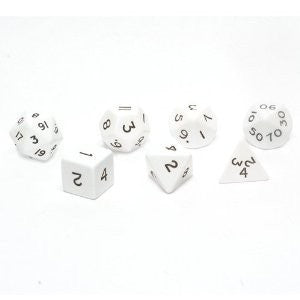 Polyhedral Dice Set: Jumbo Opaque 7-Piece Set
