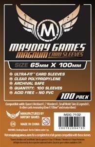 Card Sleeves: Magnum Ultra-Fit Copper 65mm x 100mm - 100 pack