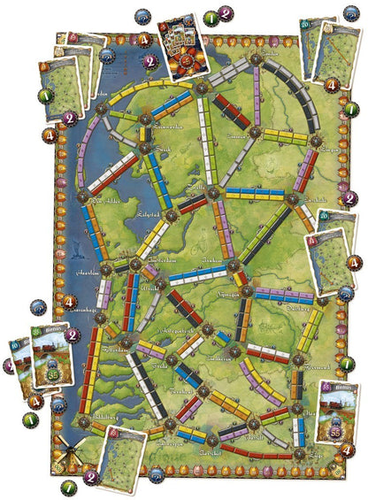 Ticket to Ride: Nederland (Ticket to Ride Map Collection 4)