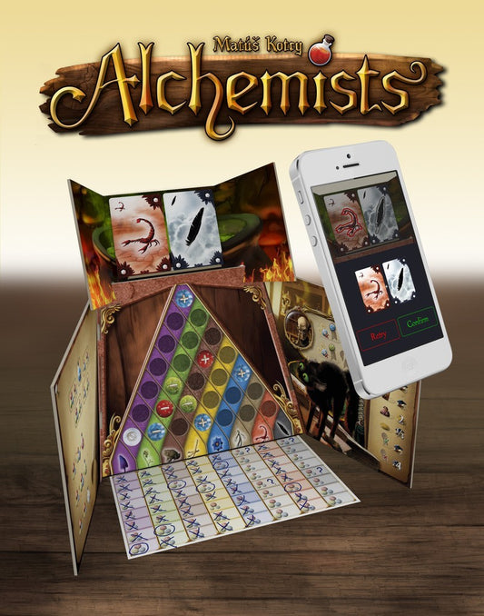 Alchemists - check your results with the app