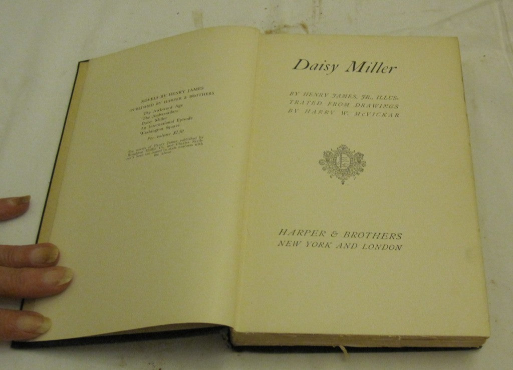 Daisy Miller title page