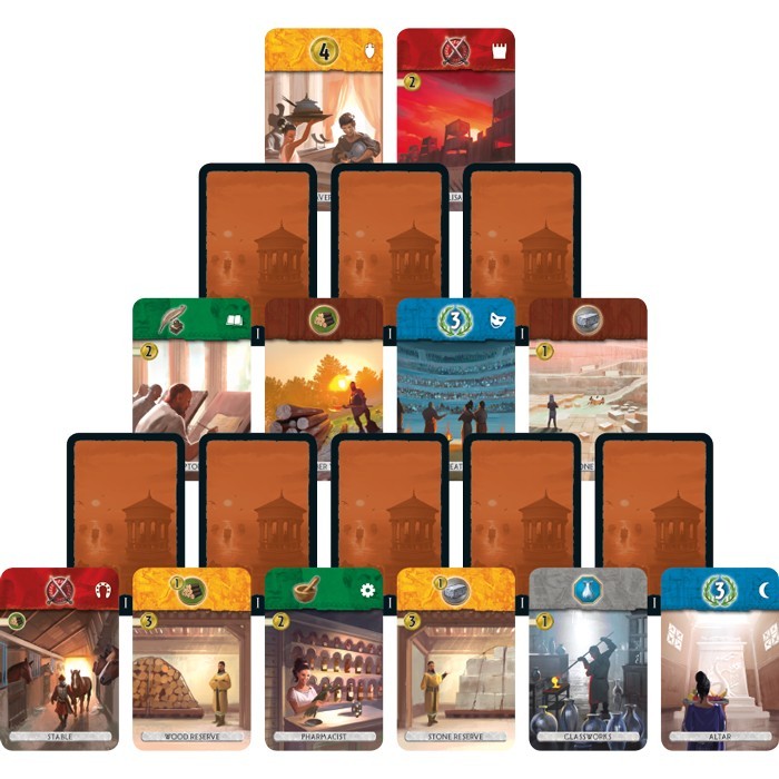 7 Wonders Duel Board Game for Two Players – Asmodee North America