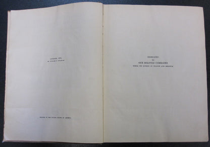 The History Of The 105th Regiment Of Engineers, Divisional Engineers Of The Old Hickory 30th Division copyright page