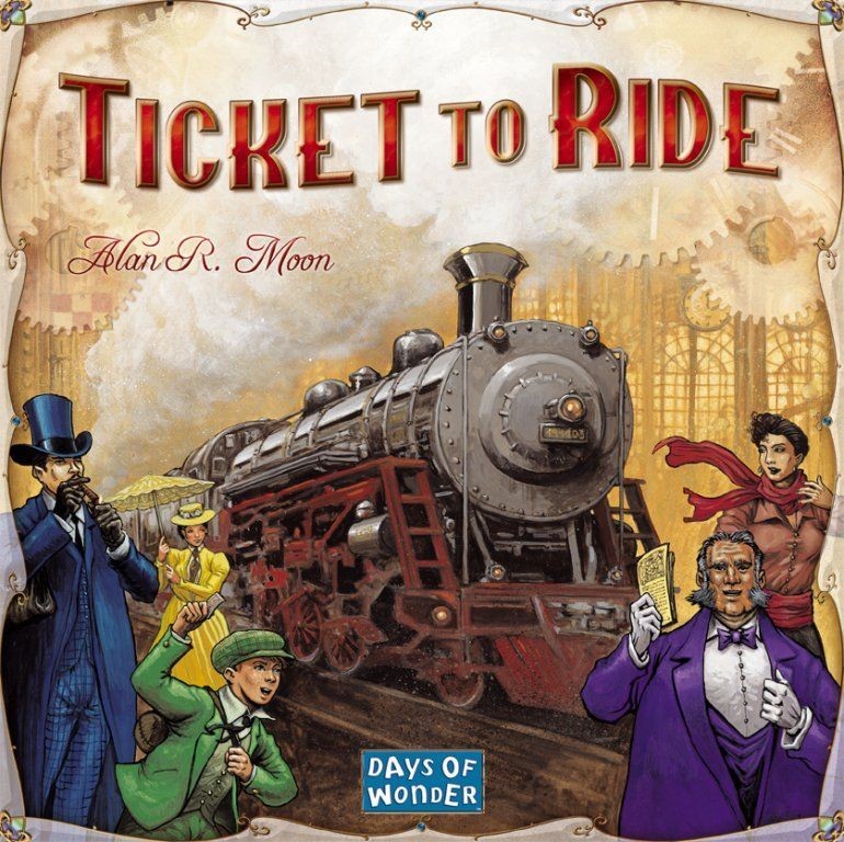 Ticket to Ride box cover