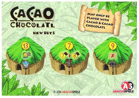 Cacao: Chocolatl - New Huts Mini Expansion