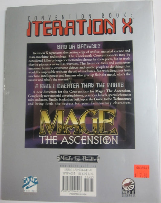 Convention Book: Iteration X (Mage: The Ascension)