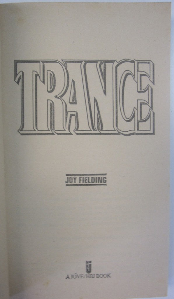Trance by Joy Fielding