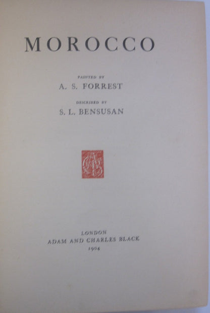 Morocco title page