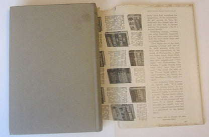 The Glorious Pool rear flap of dust jacket and back of book