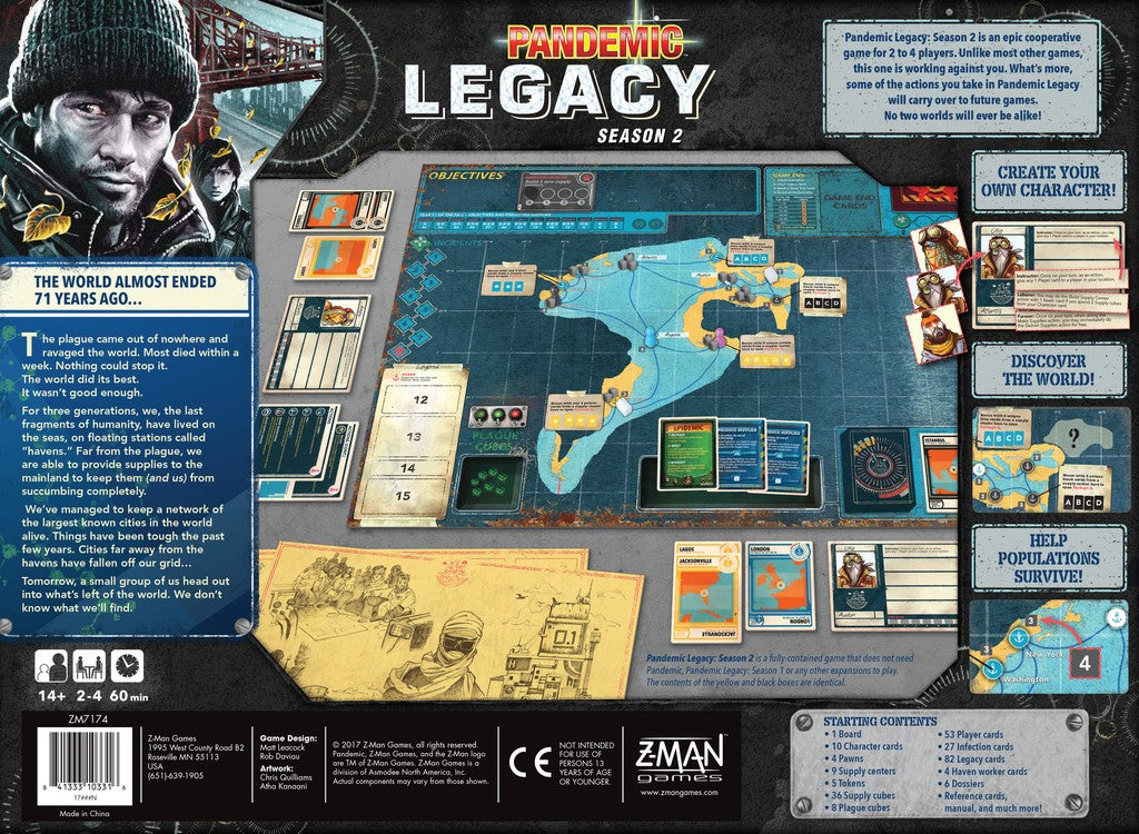 Pandemic: Legacy Season 2